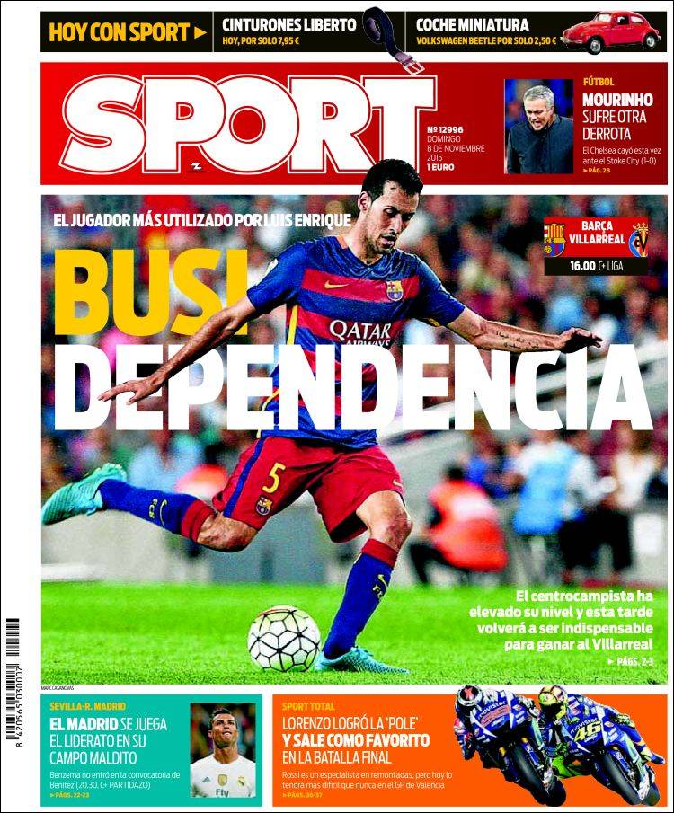 Sport Portada 08.11.15
