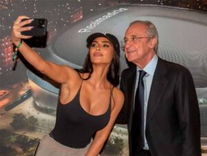 Florentino y la Kardashian, ¡la foto!