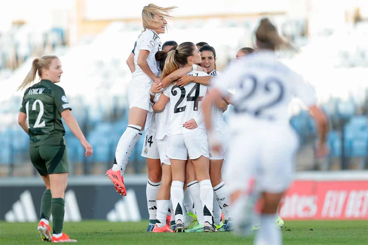 4-0: Goleada blanca en Champions