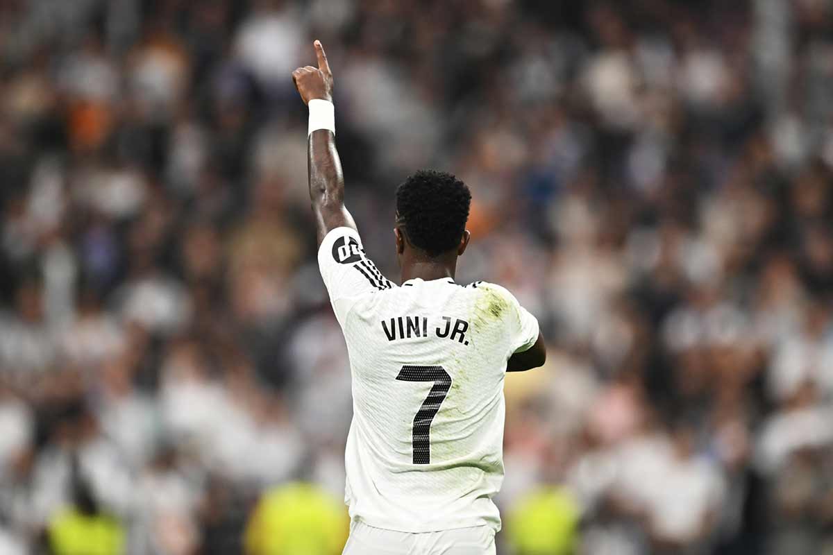 Otro hat-trick de Vinícius Junior