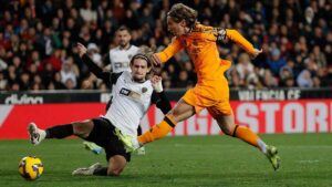 Las notas del Valencia, 1 - Real Madrid, 2